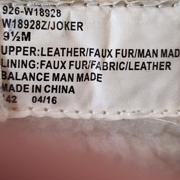 NEW White Mountain Rialto Joker II Brown Suede Chunky Chastity Boots Sherpa Warm - Picture 4 of 15